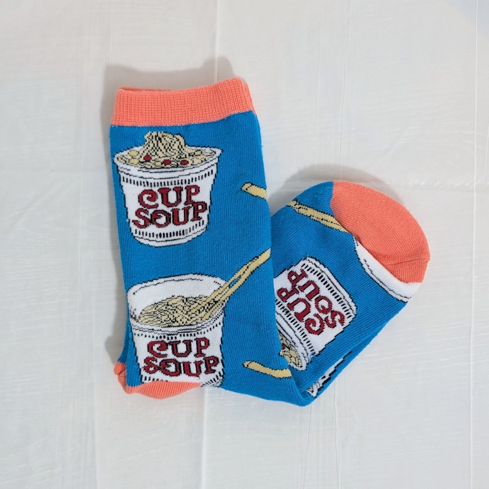 Bundle Only - Cup Soup Themed Socks